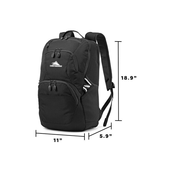 NWT High Sierra Backpack with Laptop Pocket + Tablet Sleeve, Fits most laptops - Picture 5 of 8